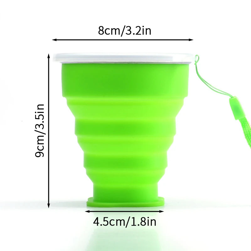 300ml Collapsible Silicone Camping Cup