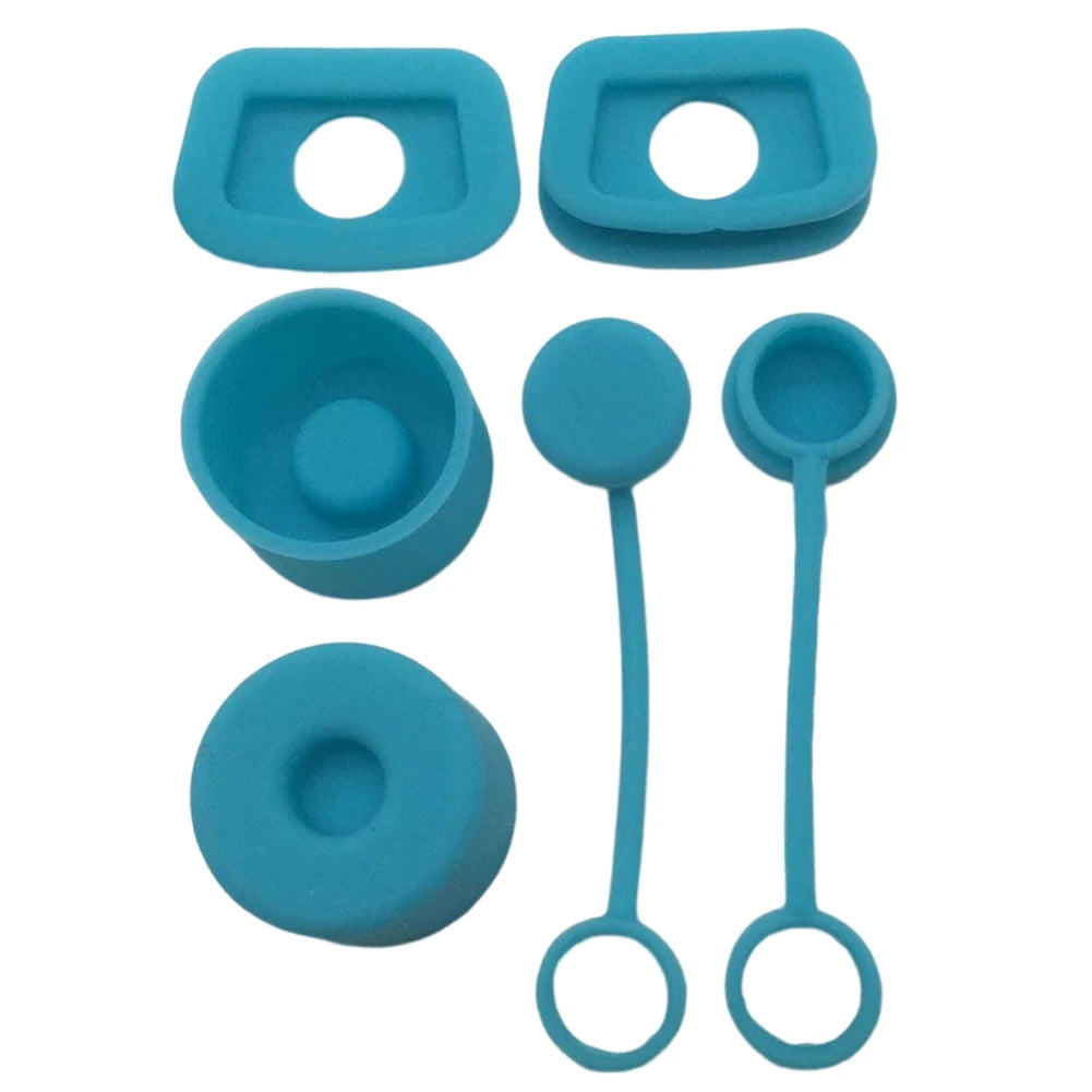6PC Silicone Spill-Proof Straw Stopper Set for Stanley Cups