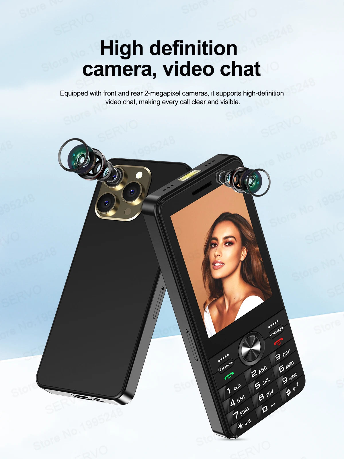 SERVO F24 PRO 4G Android Smartphone 3.5"