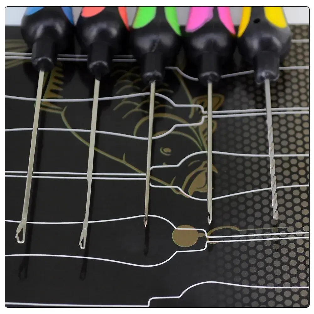 Hirisi 5pcs Carp Fishing Bait Needle Set