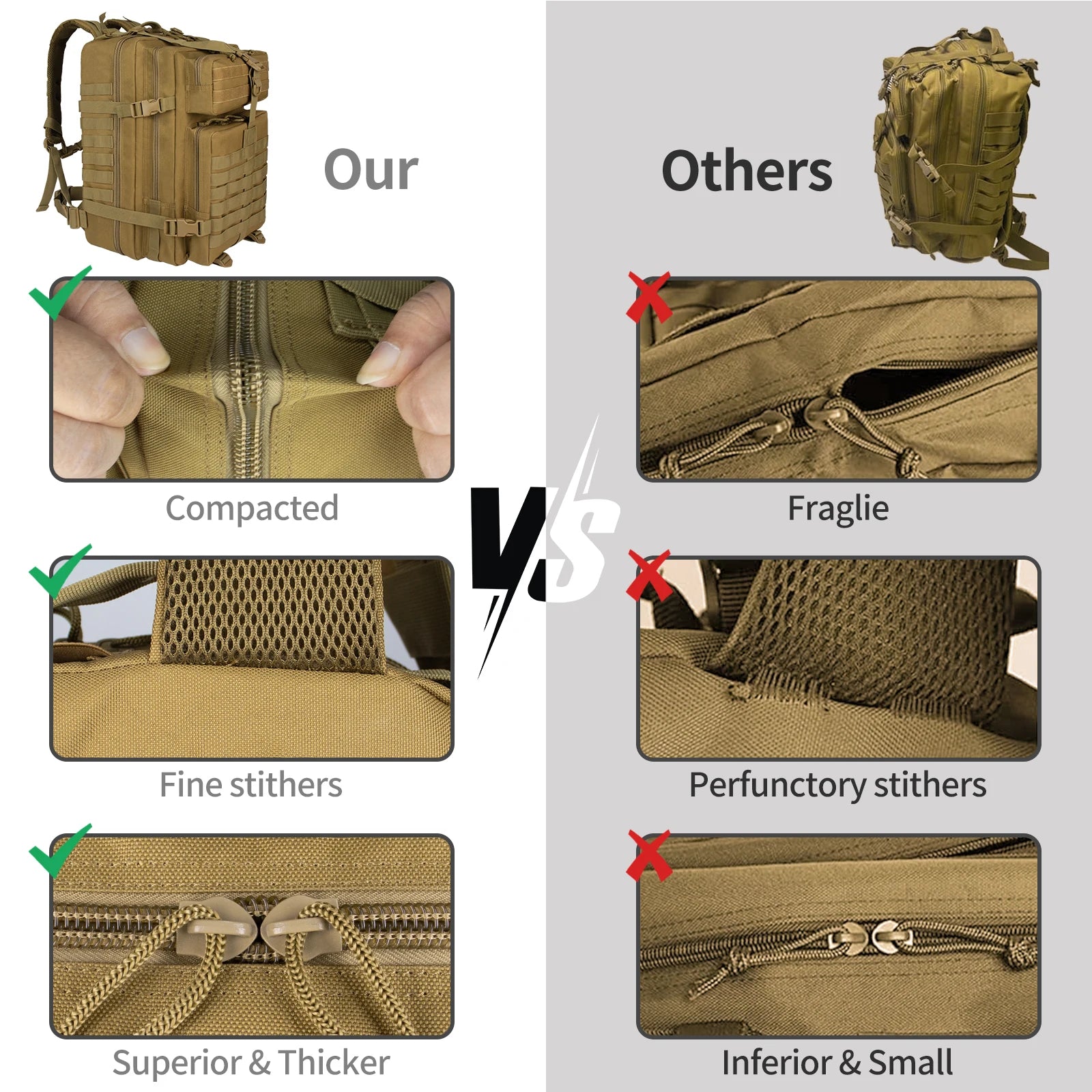 30L/45L Tactical Hiking Hunting Backpack