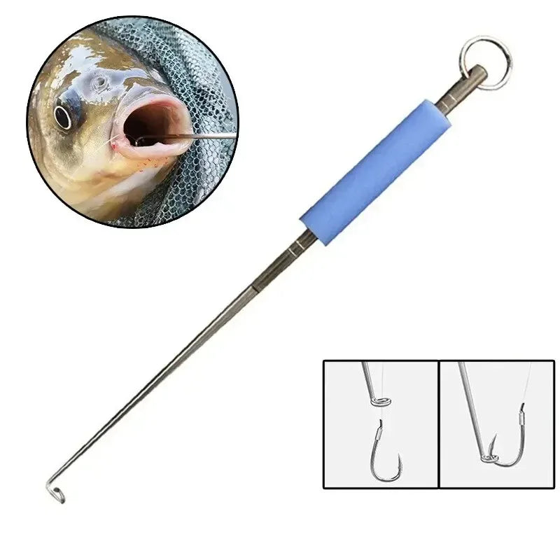 2Pcs Stainless Steel Fishing Hook Remover – Quick Dehooker Tools