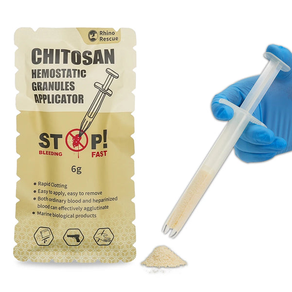 RHINO RESCUE 6g Chitosan Hemostatic Granules
