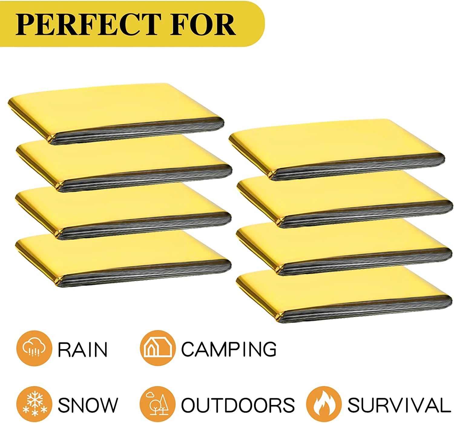 Emergency Thermal Survival Blanket 130x210cm