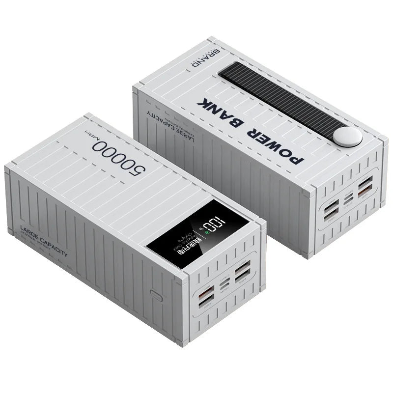 50000mAh Portable Power Bank – 120W Fast Charging, 6 Ports