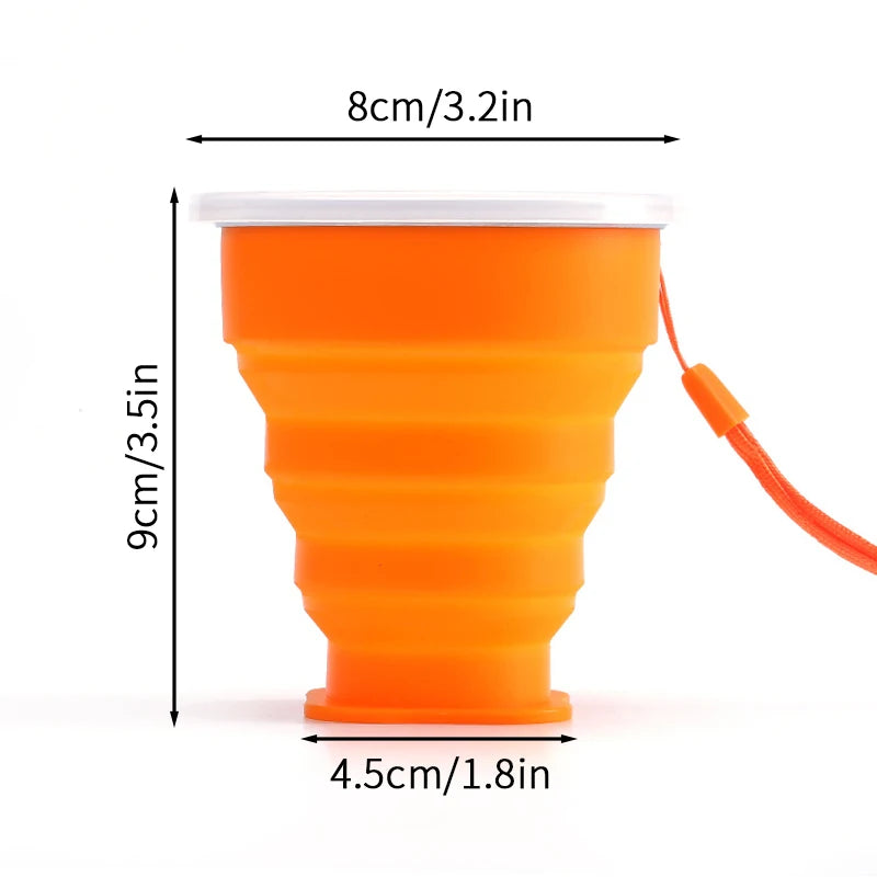 300ml Collapsible Silicone Camping Cup