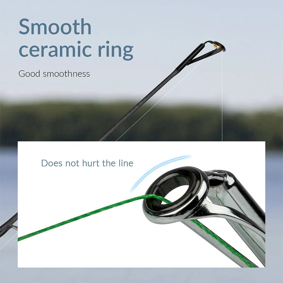 50pcs Fishing Rod Top Tip Repair Kit – Stainless Steel 1.2–3.2mm