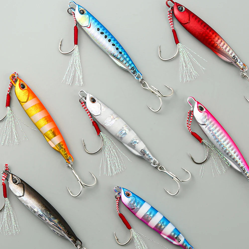 2021 Japan Metal Cast Jig Spoon Fishing Lure