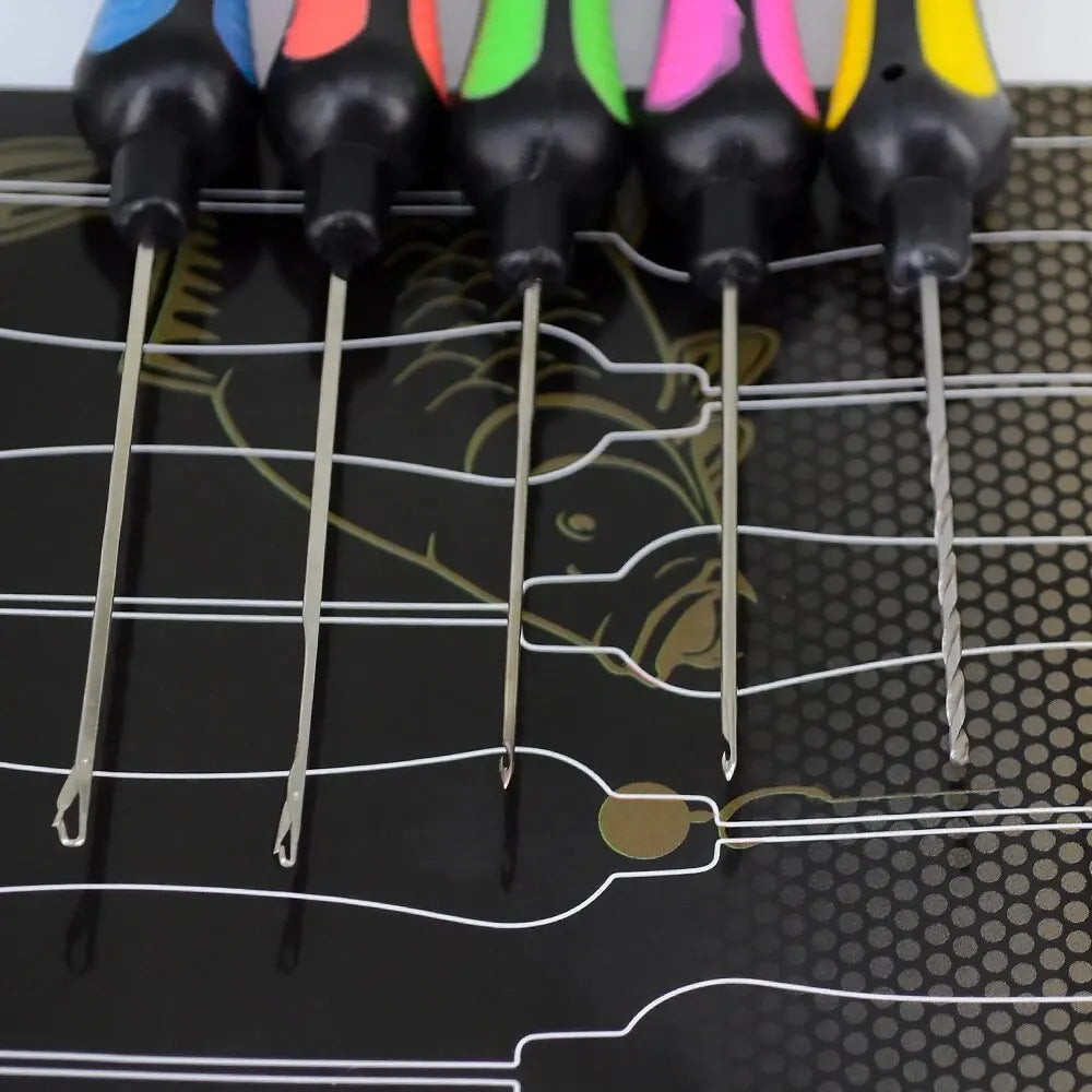 Hirisi 5pcs Carp Fishing Bait Needle Set