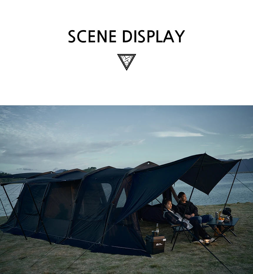 MOBI GARDEN LS4 Camping Tunnel Tent