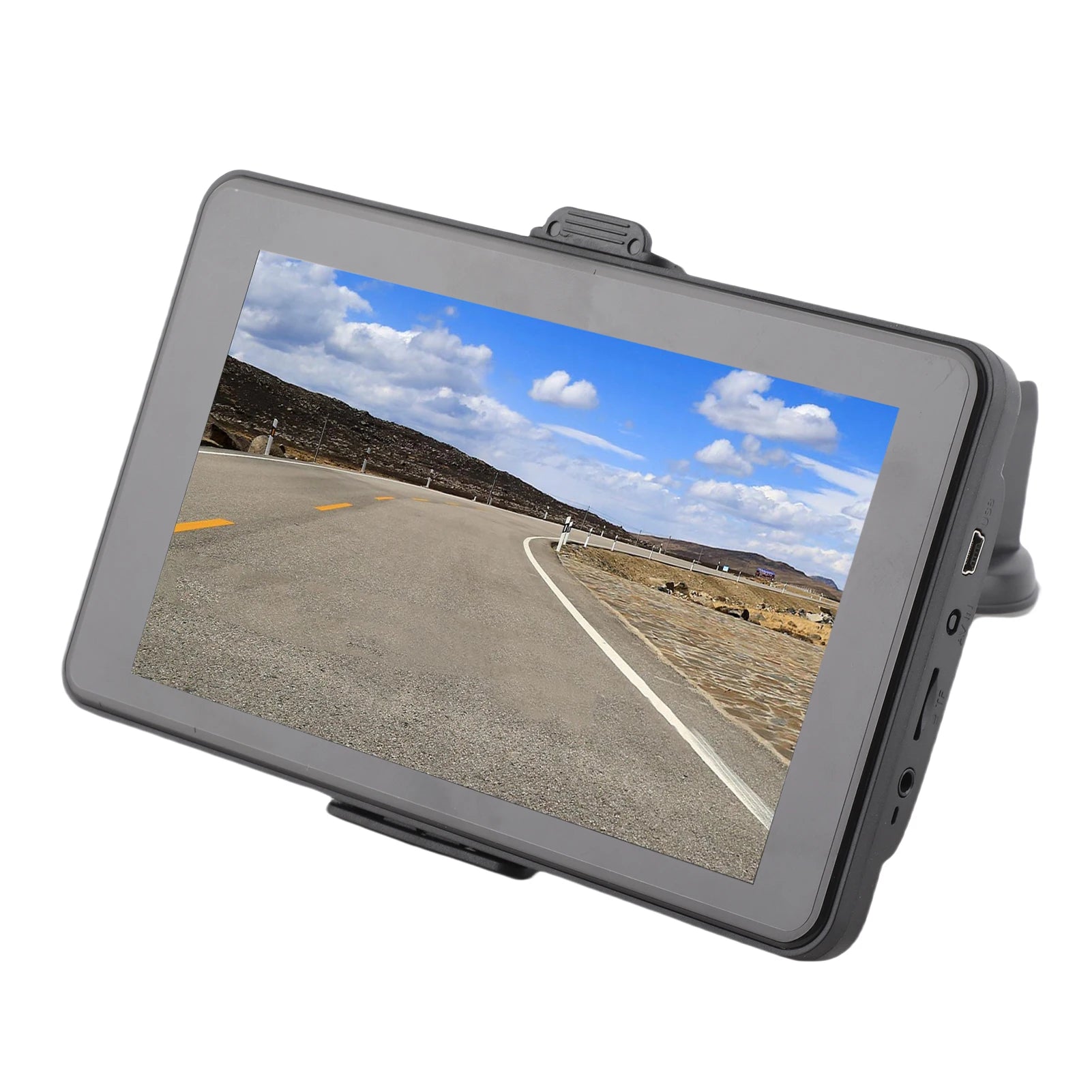 7-Inch GPS Navigator – Touchscreen, 256MB + 8GB, Voice Guidance for Car, Bus, Truck