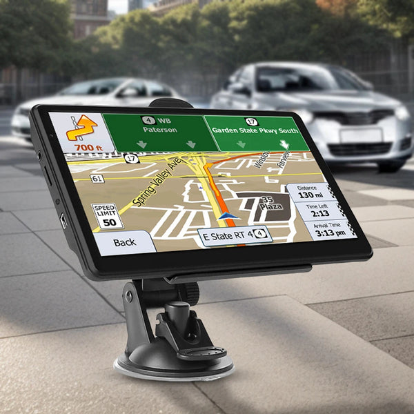 7-inch Car GPS Navigator – HD Touch Screen with FM Transmitter, EU/AU/US Maps