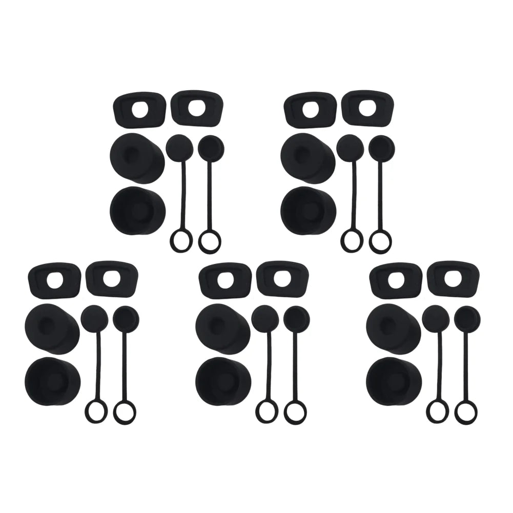 6PC Silicone Spill-Proof Straw Stopper Set for Stanley Cups