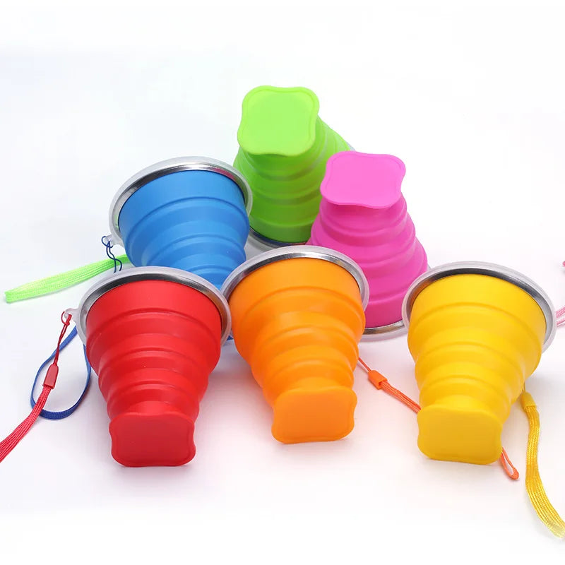 300ml Collapsible Silicone Camping Cup