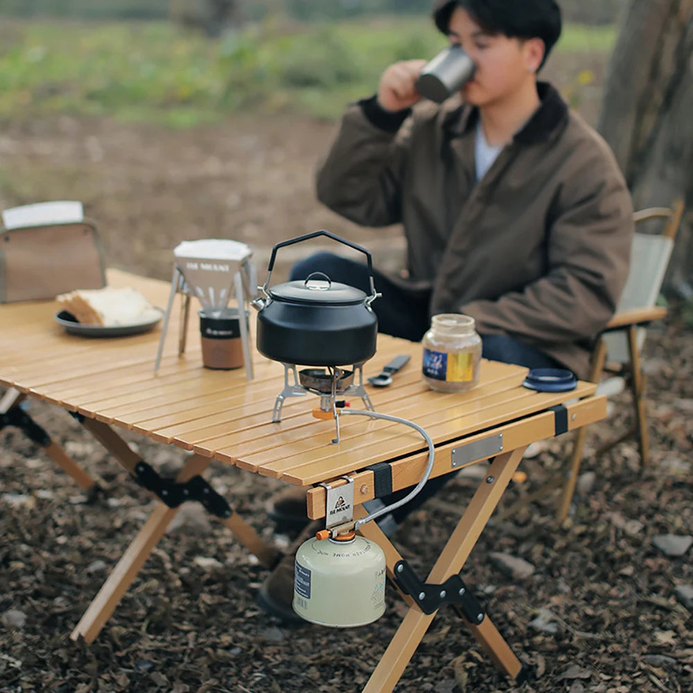 Camping Canister Hanger Clip – Metal Gas Canister Hook for Butane Tanks