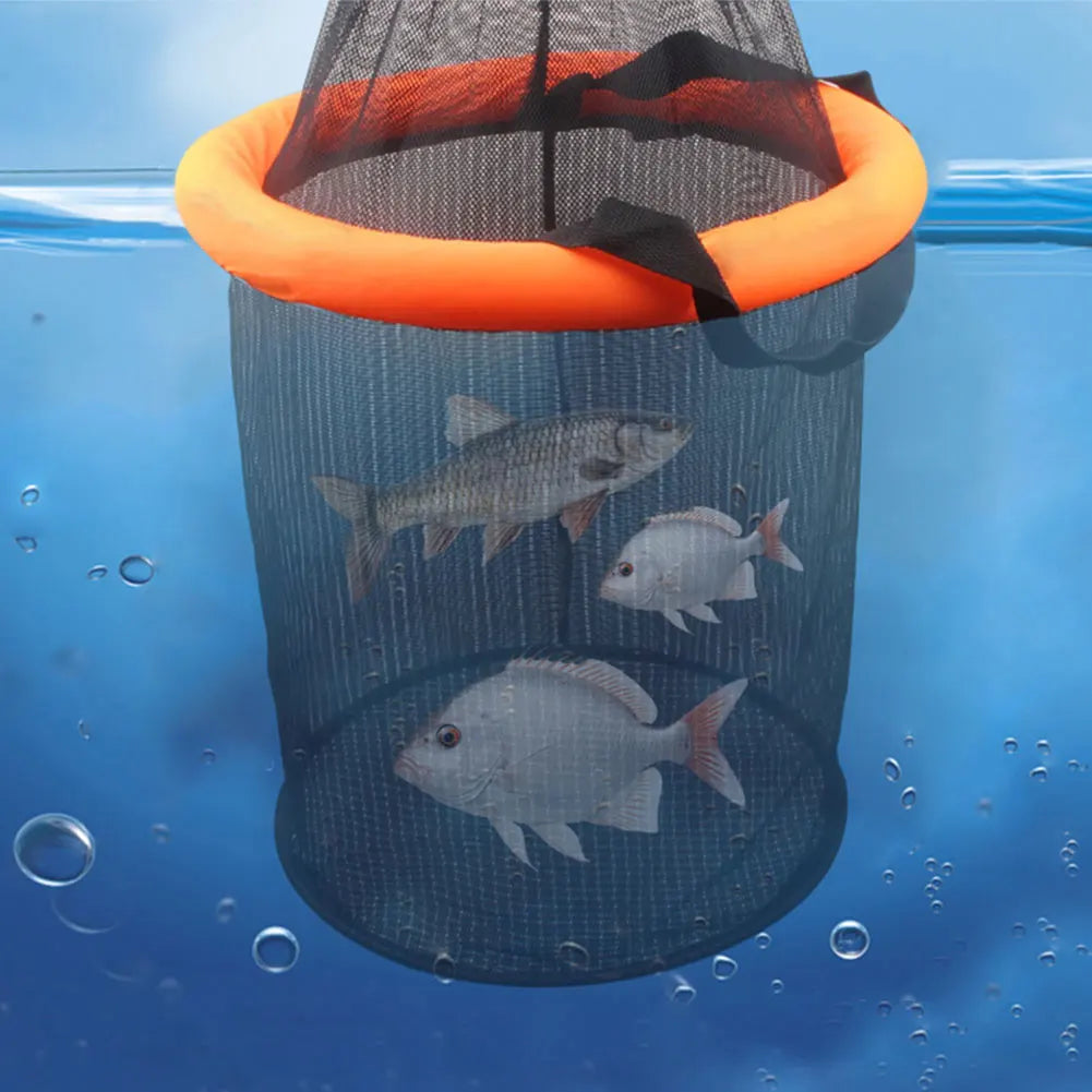 Floating Collapsible Fishing Bait Basket