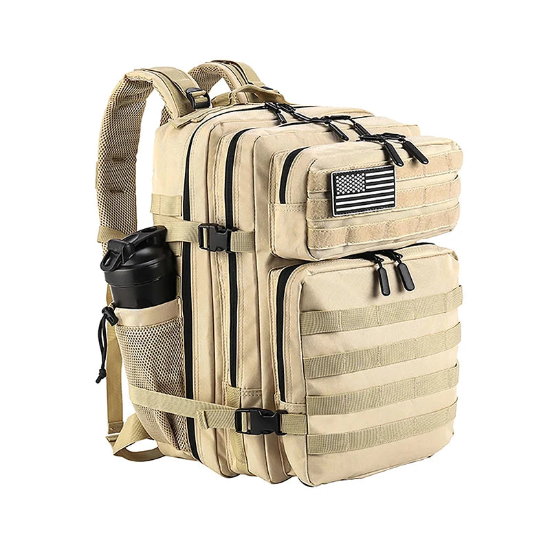 LHI 45L Hiking Backpack – Waterproof Tactical Camping & Trekking Rucksack