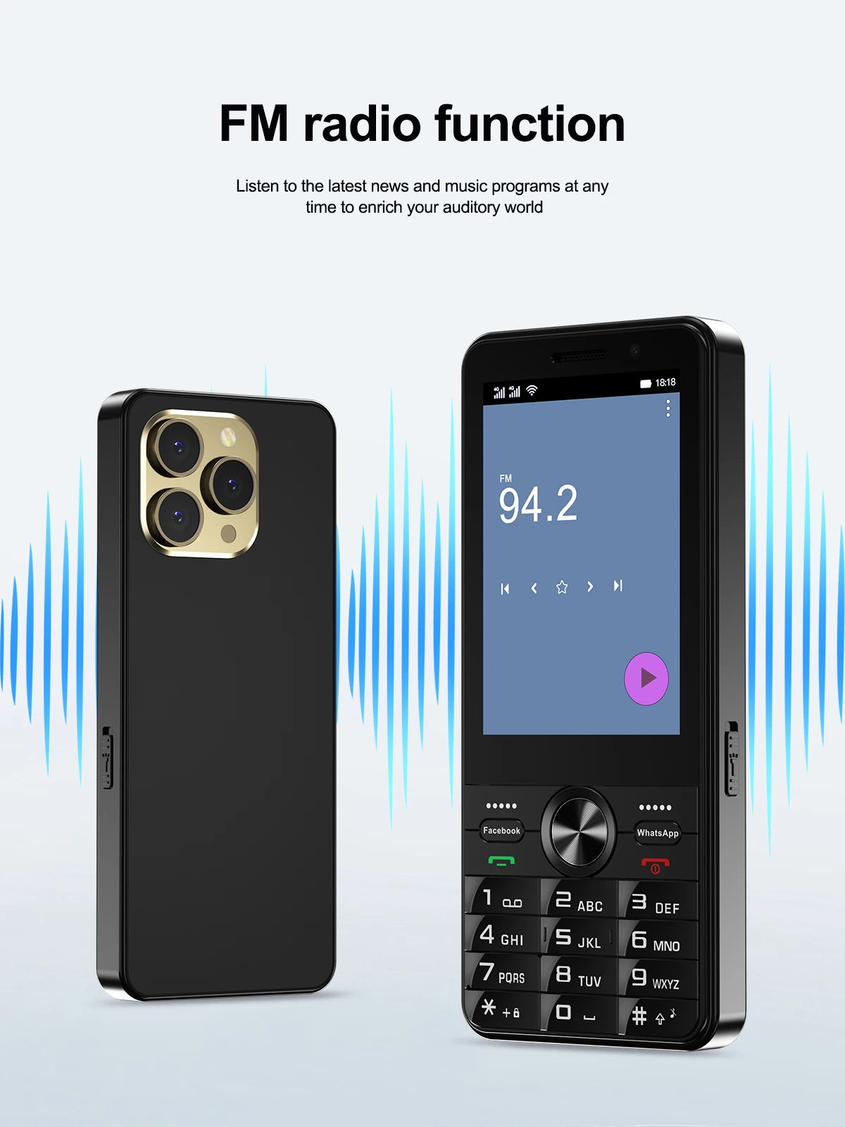 SERVO F24 PRO 4G Android Smartphone 3.5"