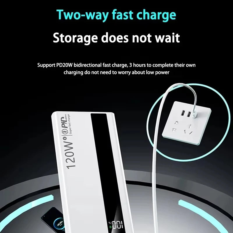 Xiaomi 500000mAh Power Bank – 120W Super Fast Portable Charger