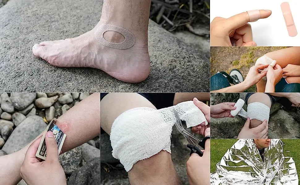 RHINO RESCUE Waterproof Portable First Aid Kit