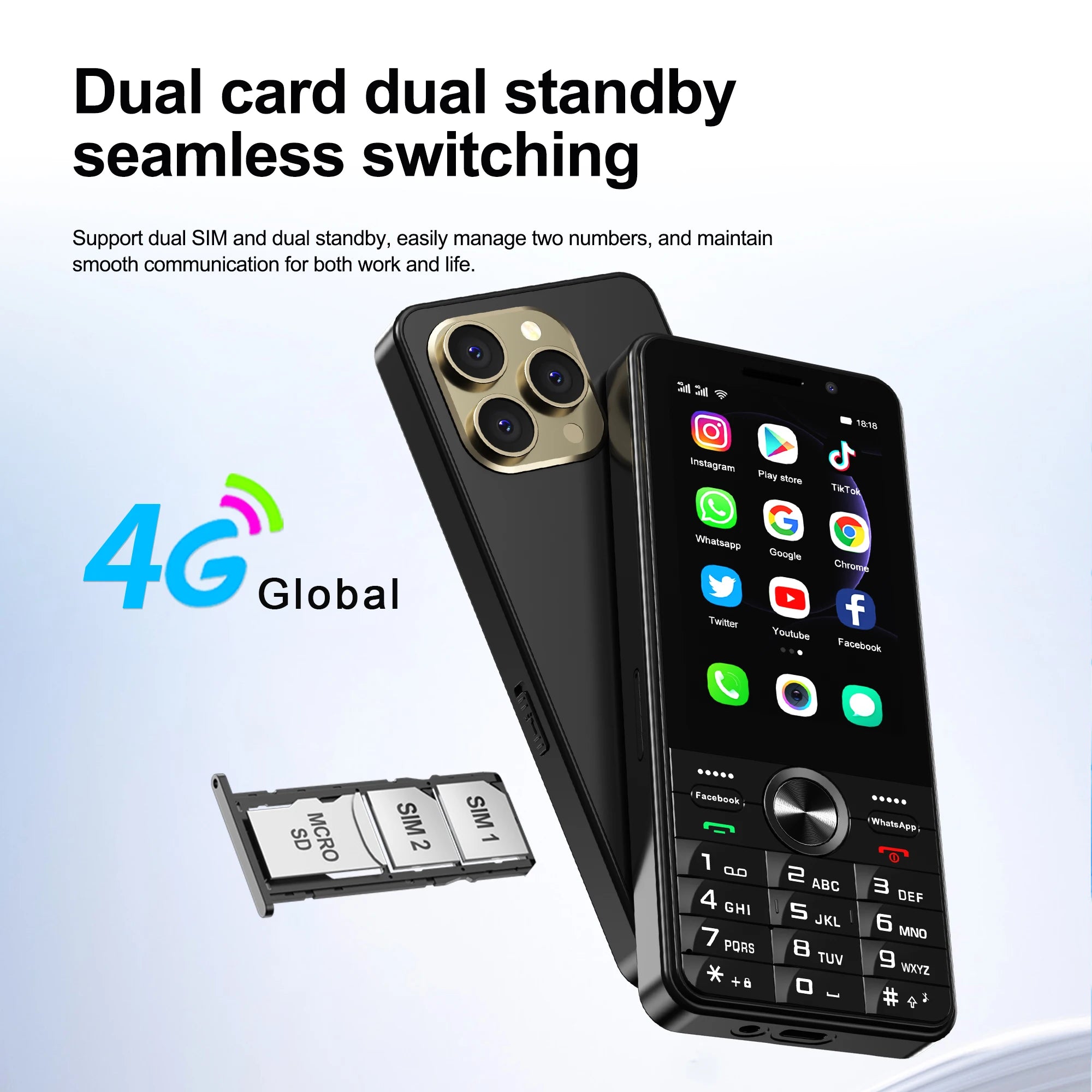 SERVO F24 PRO 4G Android Smartphone 3.5"