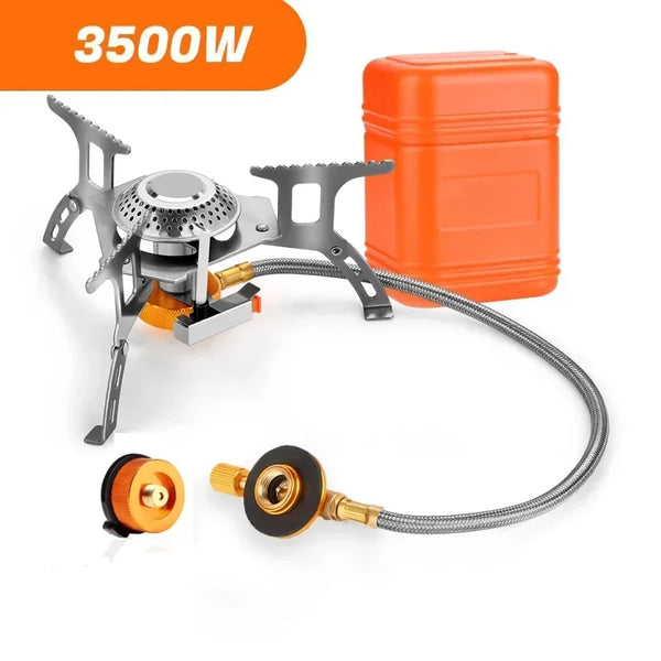 Camping Gas Stove – Portable Folding 3500W Outdoor Backpacking Stove