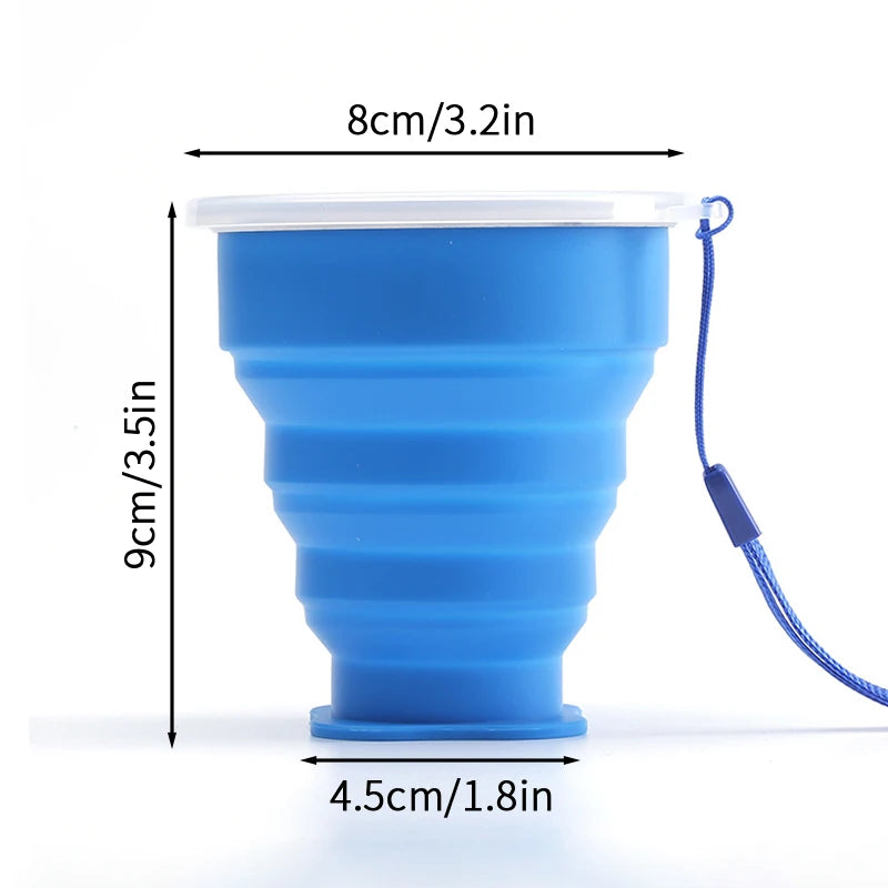 300ml Collapsible Silicone Camping Cup