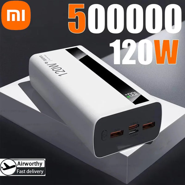 Xiaomi 500000mAh Power Bank – 120W Super Fast Portable Charger