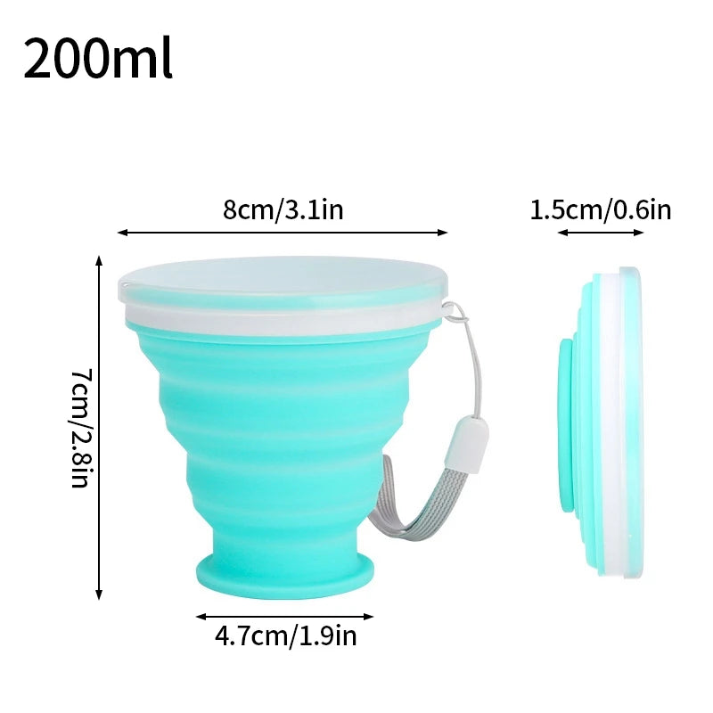 300ml Collapsible Silicone Camping Cup