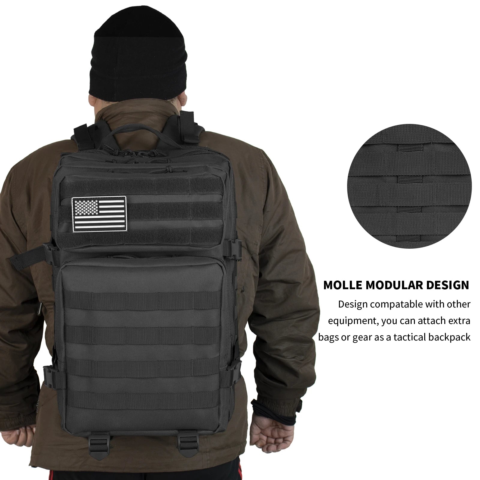30L/45L Tactical Hiking Hunting Backpack