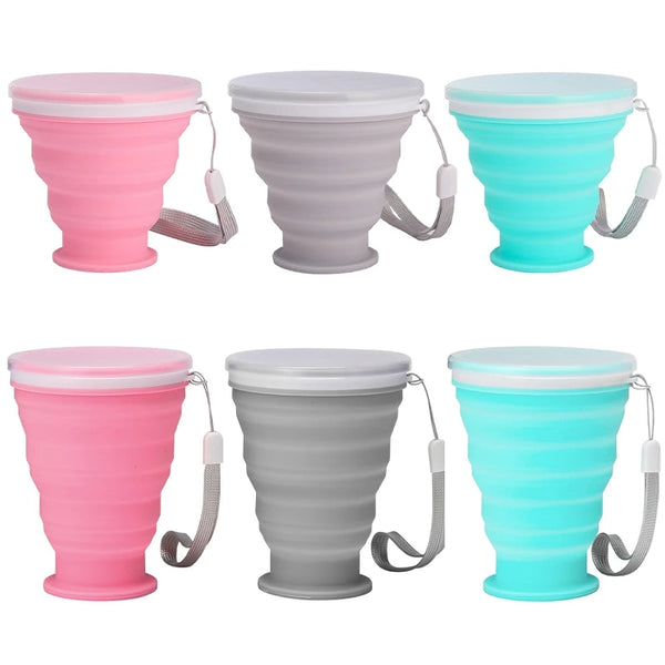 300ml Collapsible Silicone Camping Cup