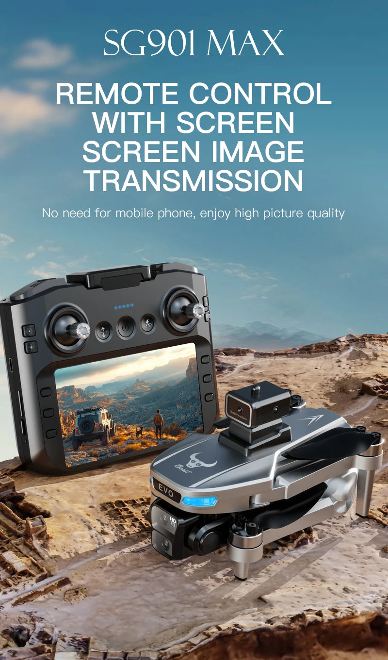 SG901 MAX GPS Drone – 8K Camera, Obstacle Avoidance