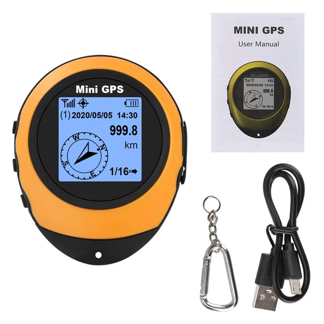 Mini Handheld GPS Navigator with Compass & Altimeter