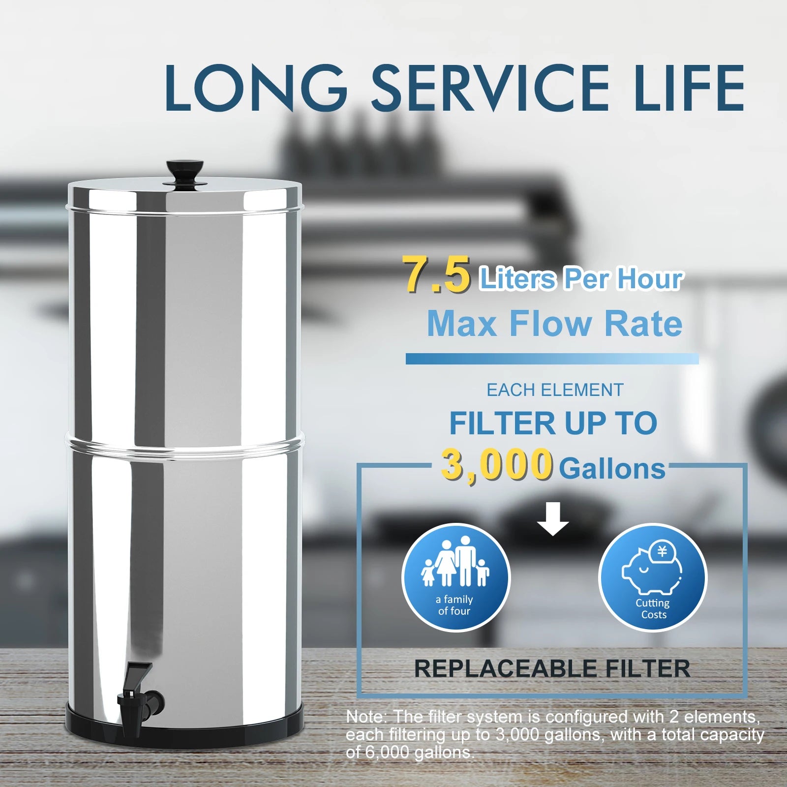 Gravity Water Filter System – Portable Filtration Bucket