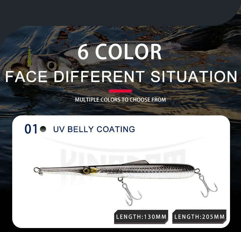 ingdom Fishing Lure – Sinking & Floating Pencil Hard Bait