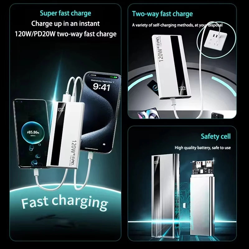 Xiaomi 500000mAh Power Bank – 120W Super Fast Portable Charger