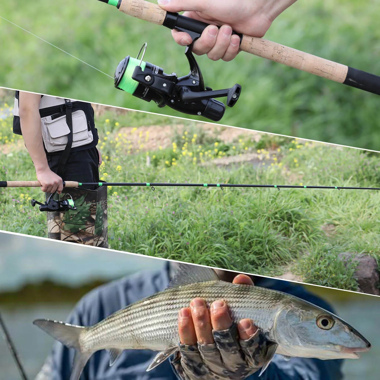 Sougayilang 3M Carbon Feeder Fishing Rod