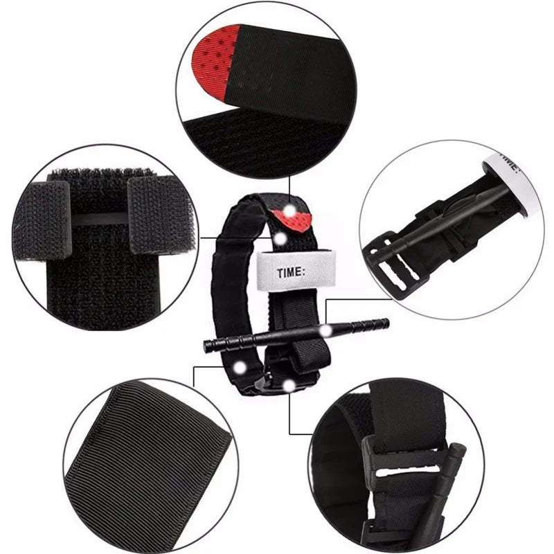 10pcs Military Tourniquet – Tactical Emergency Survival Belts